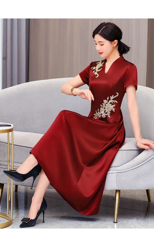 4✮- ORFMY70245 - Midi Dress (Small Cut)