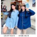 4✮- ORFMY70338 - Oversizes Denim Top