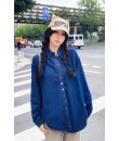 4✮- ORFMY70338 - Oversizes Denim Top