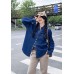 4✮- ORFMY70338 - Oversizes Denim Top