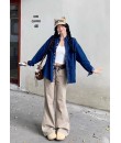 4✮- ORFMY70338 - Oversizes Denim Top