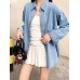 4✮- ORFMY70338 - Oversizes Denim Top