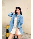 4✮- ORFMY70338 - Oversizes Denim Top