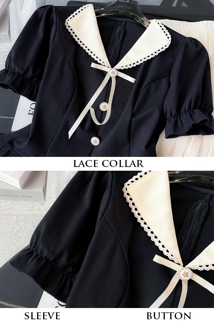 4✮- OSFBY9140 - Midi Dress (Top+Skirt) (Small Cut)