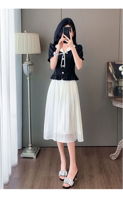 4✮- OSFBY9140 - Midi Dress (Top+Skirt) (Small Cut) 4✮- OSFBY9140 - Midi Dress (Top+Skirt) (Small Cut)
