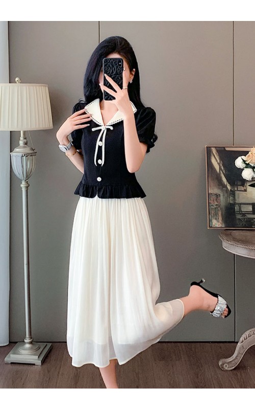 4✮- OSFBY9140 - Midi Dress (Top+Skirt) (Small Cut) 4✮- OSFBY9140 - Midi Dress (Top+Skirt) (Small Cut)