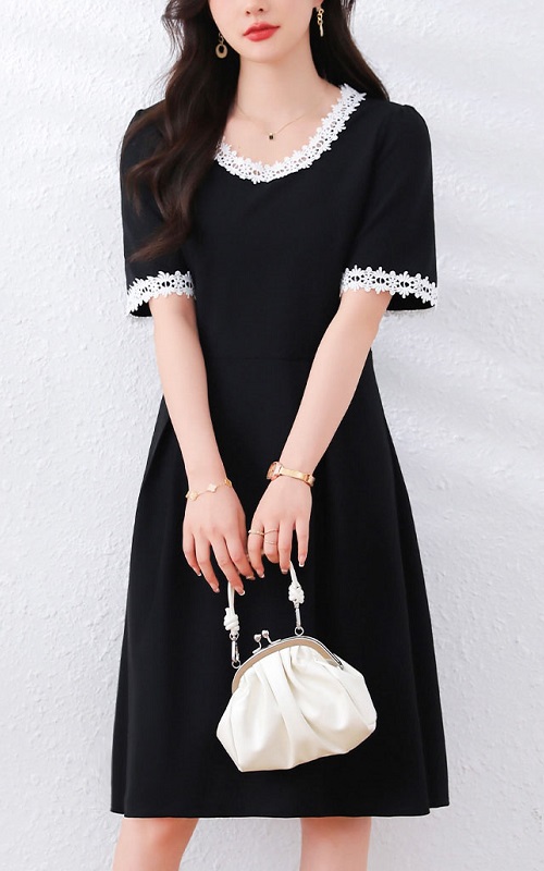 4✮- OSFBY9152 - Knee Dress