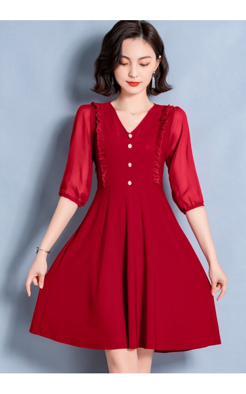 4✮- OSFMY13707 - Knee Dress (Small Cut) 4✮- OSFMY13707 - Knee Dress (Small Cut)