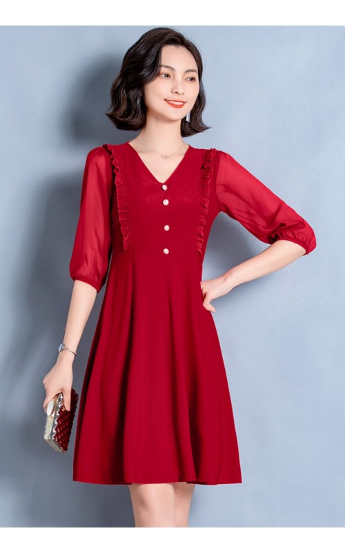 4✮- OSFMY13707 - Knee Dress (Small Cut) 4✮- OSFMY13707 - Knee Dress (Small Cut)