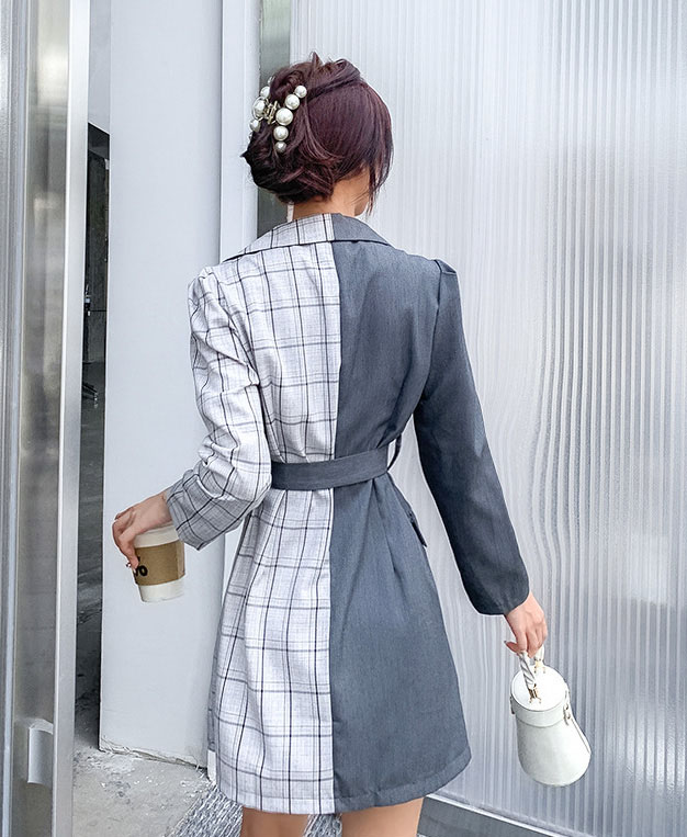 4✮- OSFMY13735 - Long Coat / Mini Dress