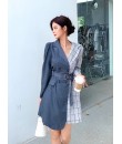 4✮- OSFMY13735 - Long Coat / Mini Dress