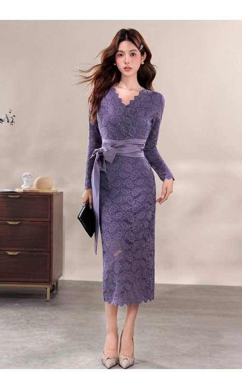 4✮- OSFMY13743 - Bodycon Midi Dress 4✮- OSFMY13743 - Bodycon Midi Dress