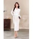 4✮- OSFMY13743 - Bodycon Midi Dress 4✮- OSFMY13743 - Bodycon Midi Dress