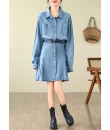4✮- OSFMY14095 - Denim Dress 4✮- OSFMY14095 - Denim Dress