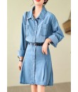 4✮- OSFMY14095 - Denim Dress 4✮- OSFMY14095 - Denim Dress