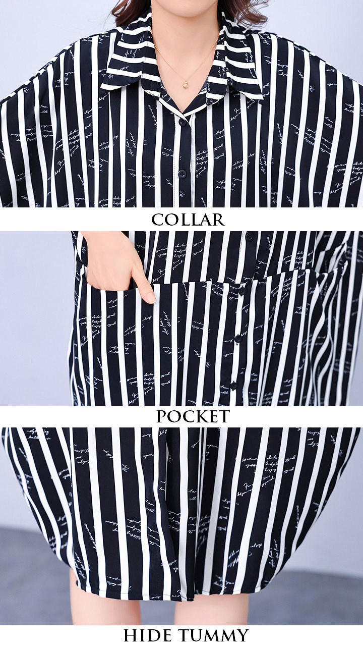 4✮- OSFMY14115 - Oversizes Dress