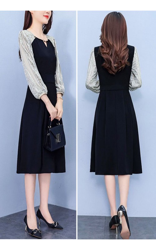 4✮- OSFMY8735 - Knee Dress 4✮- OSFMY8735 - Knee Dress
