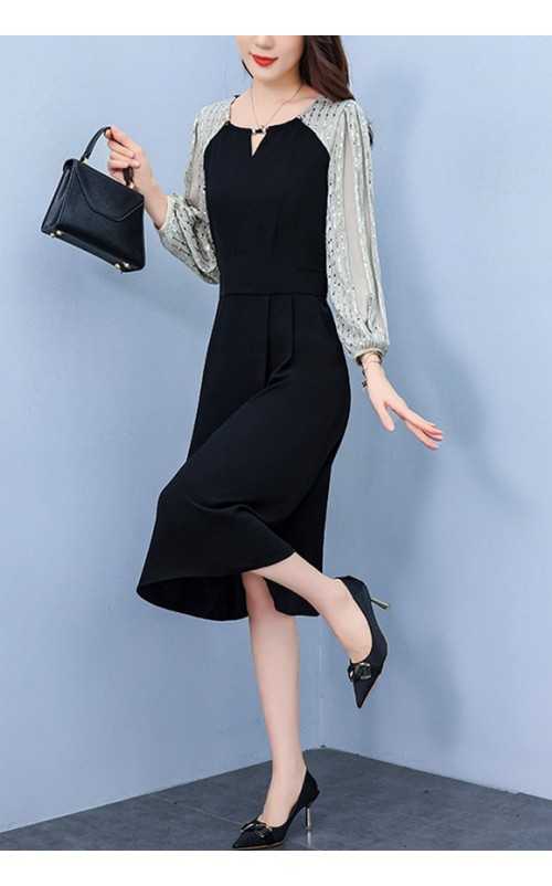 4✮- OSFMY8735 - Knee Dress 4✮- OSFMY8735 - Knee Dress