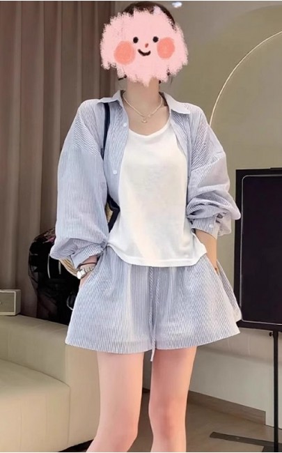 4✮- OSFMY10902 - Set (Top+Singlet+Shorts) 4✮- OSFMY10902 - Set (Top+Singlet+Shorts)