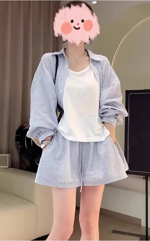 4✮- OSFMY10902 - Set (Top+Singlet+Shorts) 4✮- OSFMY10902 - Set (Top+Singlet+Shorts)