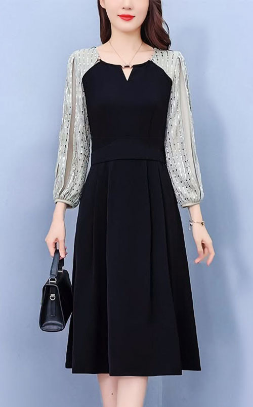 4✮- OSFMY8735  - Knee Dress 4✮- OSFMY8735  - Knee Dress