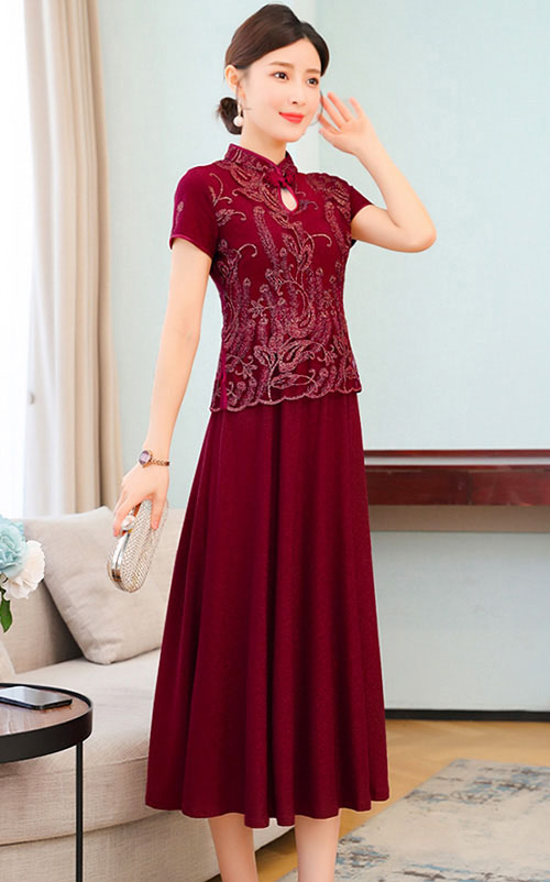 4✮- OTFBY9153 - Midi Dress