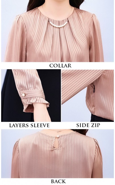 4✮- OTFMY13814 - Knee Dress (Small Cut)