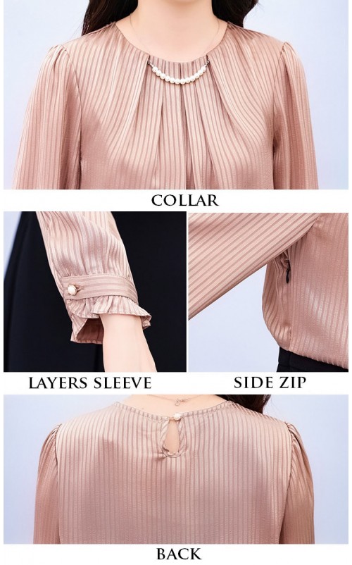 4✮- OTFMY13814 - Knee Dress (Small Cut)