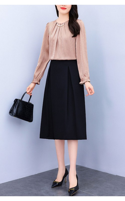 4✮- OTFMY13814 - Knee Dress (Small Cut)