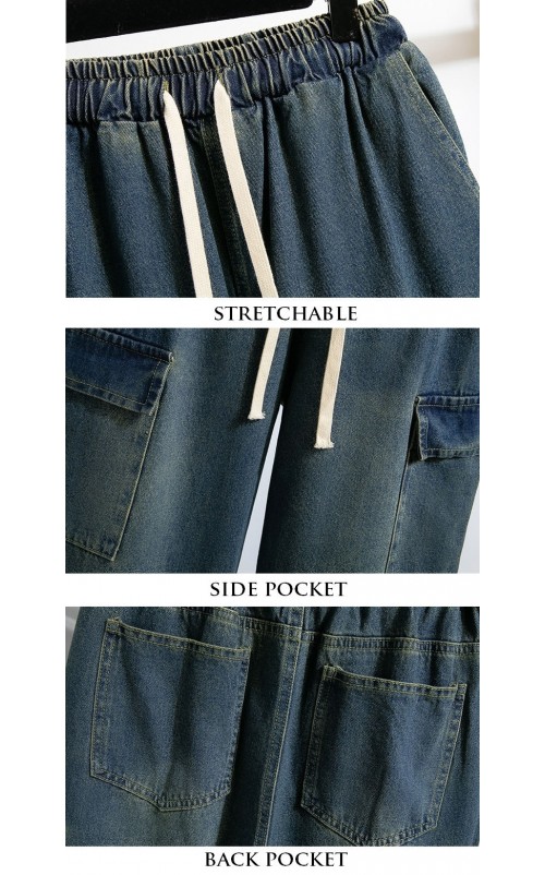 4✮- OTFMY14083 - Denim Pants