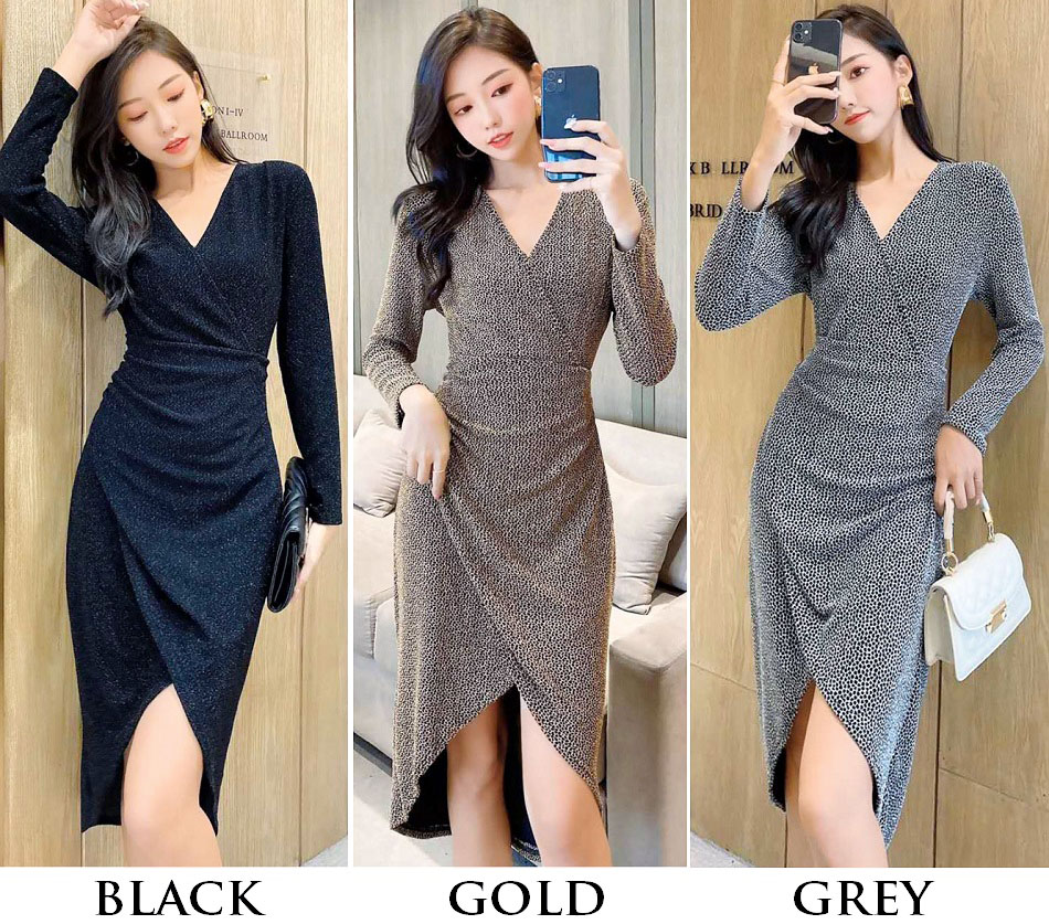 3✮- OTFMY14269 - Bodycon Dress (Small Cut)