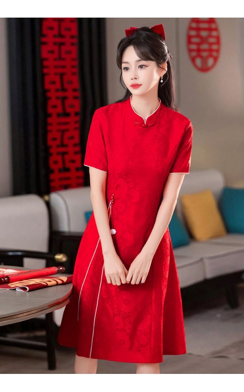 4✮- OTFMY14352 - Knee Dress