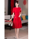 4✮- OTFMY14352 - Knee Dress