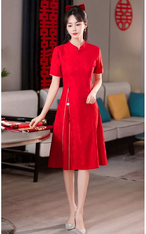 4✮- OTFMY14352 - Knee Dress