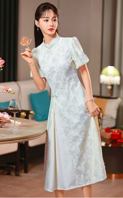 4✮- OTFMY14357 - Midi Dress