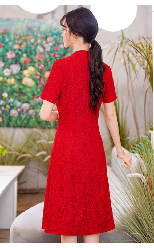 4✮- OTFMY14358 - Knee Dress