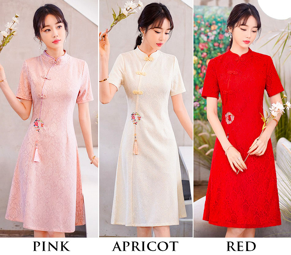 4✮- OTFMY14358 - Knee Dress