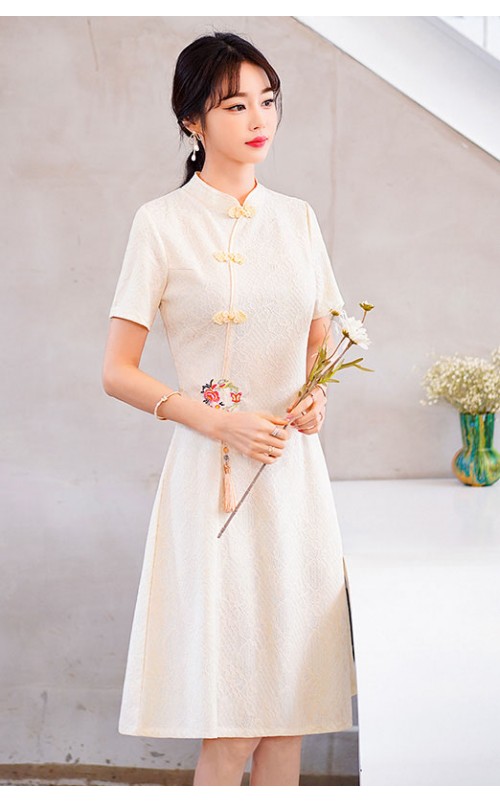 4✮- OTFMY14358 - Knee Dress