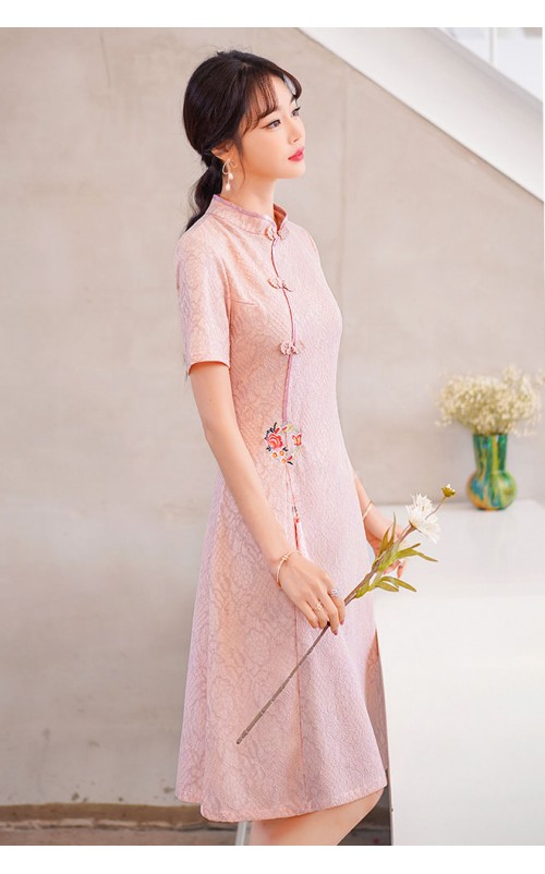 4✮- OTFMY14358 - Knee Dress