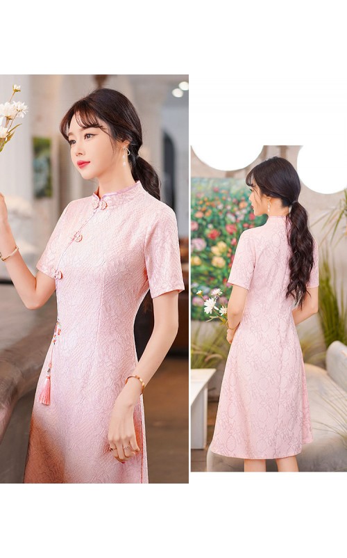 4✮- OTFMY14358 - Knee Dress