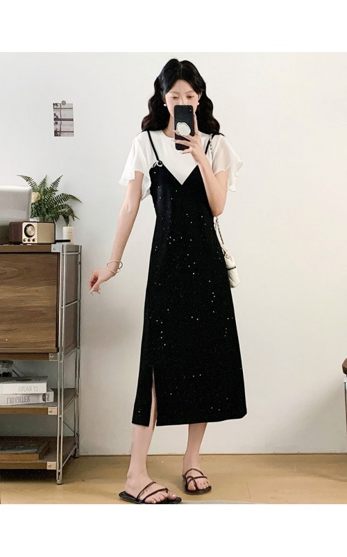 4✮- OTFMY14360 - Midi Dress