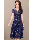 4✮- OTFMY14368 - Knee Dress (Small Cut)