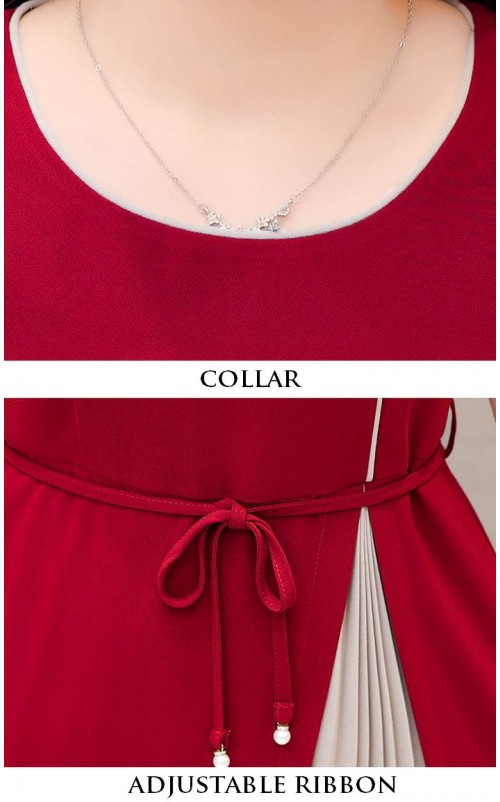 4✮- OTFMY14381 - Knee Dress (Small Cut)