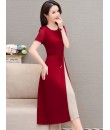 4✮- OTFMY14381 - Knee Dress (Small Cut)