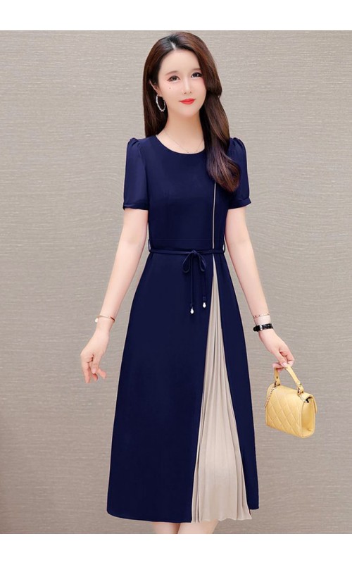 4✮- OTFMY14381 - Knee Dress (Small Cut)