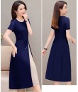 4✮- OTFMY14381 - Knee Dress (Small Cut)