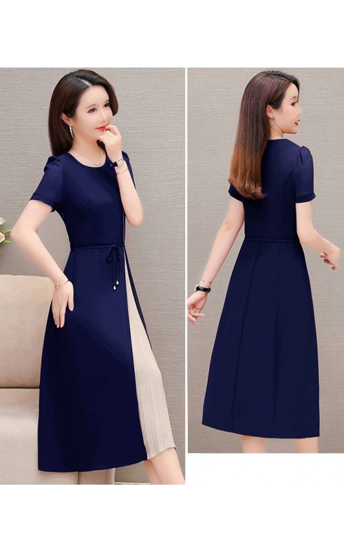 4✮- OTFMY14381 - Knee Dress (Small Cut)