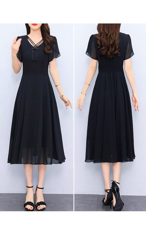 4✮- OTFMY14382 - Midi Dress
