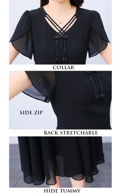 4✮- OTFMY14382 - Midi Dress