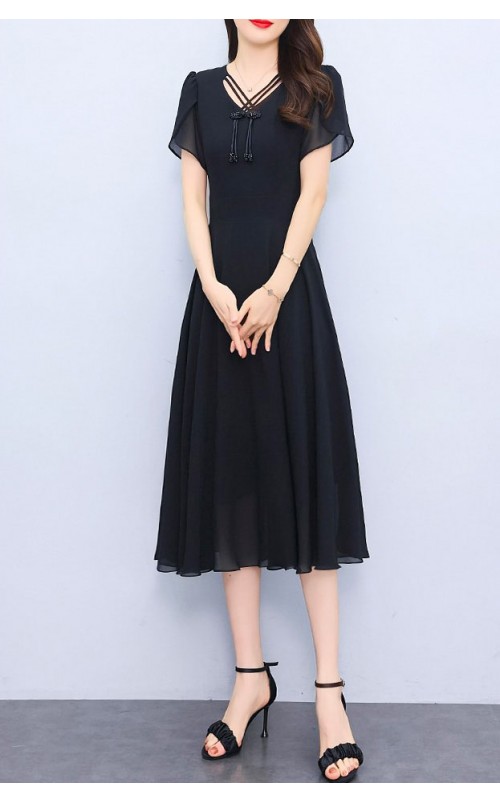 4✮- OTFMY14382 - Midi Dress